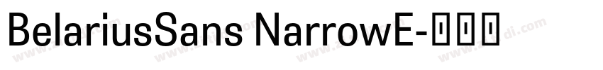 BelariusSans NarrowE字体转换 BelariusSans NarrowE字体转换
